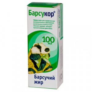 БАРСУКОР БАРСУЧИЙ ЖИР 100МЛ. ФЛ.