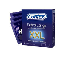 КОНТЕКС ПРЕЗЕРВАТИВ EXTRA LARGE XXL УВЕЛ.РАЗМЕРА №3 [CONTEX]