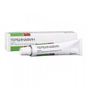 ТЕРБИНАФИН 1% 15Г. КРЕМ Д/НАРУЖ.ПРИМ. ТУБА /ВЕРТЕКС/ ТЕРБИНАФИН 1% 15Г. КРЕМ Д/НАРУЖ.ПРИМ. ТУБА /ВЕРТЕКС/