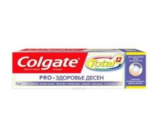 КОЛГЕЙТ ЗУБ.ПАСТА ТОТАЛ 12 ПРО ЗДОРОВЬЕ ДЕСЕН 75МЛ. [COLGATE]