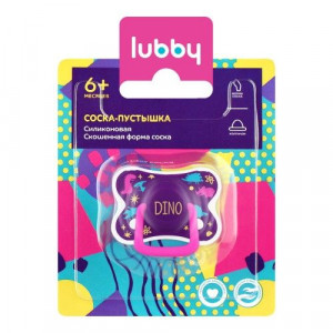 ЛУББИ СОСКА-ПУСТЫШКА СИЛИК. РУССКИЕ МОТИВЫ СКОШЕН.СОСОК 6+ /АРТ.5520/ [LUBBY]