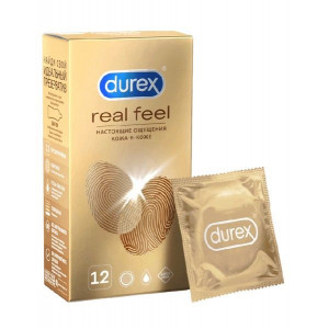 ДЮРЕКС ПРЕЗЕРВАТИВ REAL FEEL №12 [DUREX]