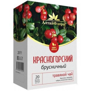АЛТАЙФЛОРА ЧАЙН.НАПИТОК КРАСНОГОРСКИЙ БРУСНИКА 1,5Г. №20 ПАК. /АЛТАЙСКАЯ ЧАЙН.КОМП./ АЛТАЙФЛОРА ЧАЙН.НАПИТОК КРАСНОГОРСКИЙ БРУСНИКА 1,5Г. №20 ПАК. /АЛТАЙСКАЯ ЧАЙН.КОМП./