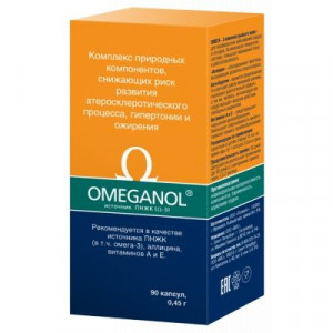 ОМЕГАНОЛ 600МГ. №90 КАПС. ОМЕГАНОЛ 600МГ. №90 КАПС.