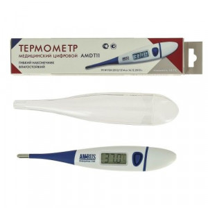 АМРУС ТЕРМОМЕТР МЕД. AMDT-11 ЦИФРОВОЙ ЭЛЕКТРОННЫЙ №1 [AMRUS]