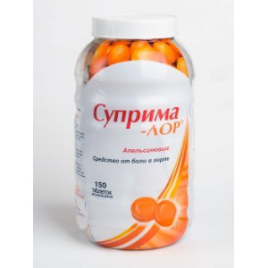 СУПРИМА-ЛОР АПЕЛЬСИН №16 ТАБ. Д/РАСС. СУПРИМА-ЛОР АПЕЛЬСИН №16 ТАБ. Д/РАСС.