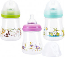 КУРНОСИКИ БУТЫЛКА 250МЛ. СИЛИК. СОСКА МОИ ПЕРВЫЕ ДРУЗЬЯ /АРТ.11209/