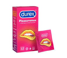 ДЮРЕКС ПРЕЗЕРВАТИВ PLEASURЕMAX №12 ПОЛОСКИ+ТОЧКИ [DUREX]