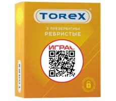 ТОРЕКС ПРЕЗЕРВАТИВ РЕБРИСТ. №3 [TOREX]