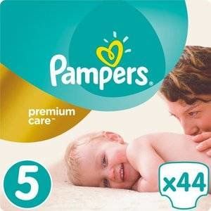 ПАМПЕРС ПОДГУЗН. ПРЕМИУМ ЮНИОР 11-18КГ. №44 [PAMPERS]