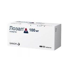 ЛОЗАП 100МГ. №60 ТАБ. П/П/О /САНОФИ/САНЕКА/