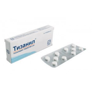 ТИЗАНИЛ 4МГ. №30 ТАБ. /СИМПЕКС ФАРМА/