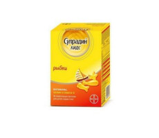 СУПРАДИН КИДС РЫБКИ №30 ПАСТИЛКИ ЖЕВ.