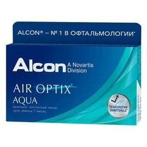 AIR OPTIX AQUA ЛИНЗА КОНТАКТНАЯ -3,75 8.6 (6PK)