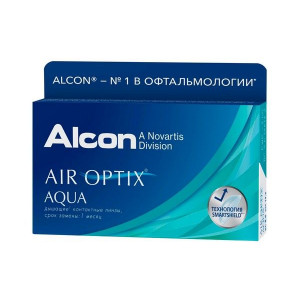 AIR OPTIX AQUA ЛИНЗА КОНТАКТНАЯ -1,25 8.6 (6PK)