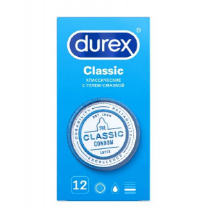 ДЮРЕКС ПРЕЗЕРВАТИВ CLASSIC №12 [DUREX]