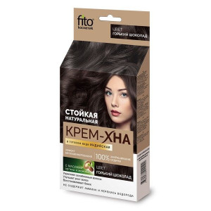 ФИТОКОСМЕТИК КРЕМ-ХНА ИНДИЙСКАЯ НАТУР. 3.3 ГОРЬК.ШОКОЛАД 50МЛ.