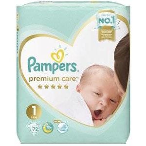 ПАМПЕРС ПОДГУЗН. ПРЕМИУМ КЕА 1 Д/НОВОРОЖД. 2-5КГ №72 [PAMPERS]