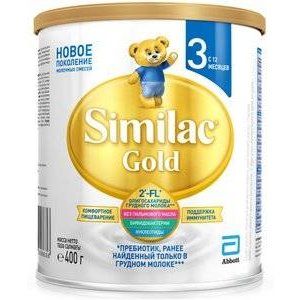 СИМИЛАК ГОЛД 3 СМЕСЬ Д/ДЕТЕЙ 400Г. 12+МЕС. [SIMILAC]