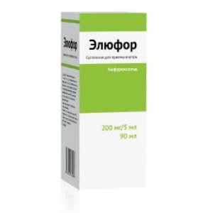 ЭЛЮФОР 200МГ/5МЛ. 90МЛ. СУСП. Д/ПРИЕМА ВНУТРЬ ФЛ. /АТОЛЛ/ОЗОН/
