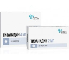 ТИЗАНИДИН 4МГ. №30 ТАБ. /АТОЛЛ/ОЗОН/