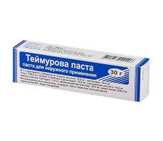 ТЕЙМУРОВА ПАСТА 30Г. ПАСТА Д/НАРУЖ.ПРИМ. ТУБА /МУРОМСКИЙ/