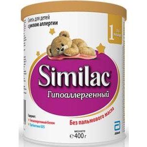 СИМИЛАК 1 ГИПОАЛЛЕРГЕННЫЙ СМЕСЬ Д/ДЕТЕЙ 375Г. 0-6МЕС. [SIMILAC]