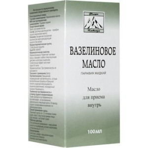 ВАЗЕЛИНОВОЕ МАСЛО Д/ПРИЕМА ВНУТРЬ 100МЛ. №1 ФЛ. /ФЛОРА КАВКАЗА/