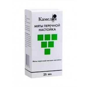 МЯТЫ ПЕРЕЧНОЙ НАСТОЙКА 25МЛ. ФЛ. И/У /КАМЕЛИЯ/ МЯТЫ ПЕРЕЧНОЙ НАСТОЙКА 25МЛ. ФЛ. И/У /КАМЕЛИЯ/