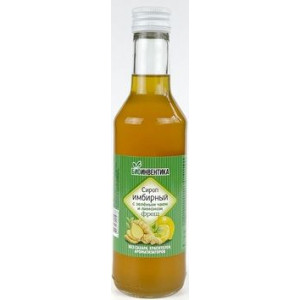 БИОИНВЕНТИКА СИРОП ИМБИРНЫЙ ЗЕЛ.ЧАЙ+ЛИМОН ФРЕШ 250МЛ.
