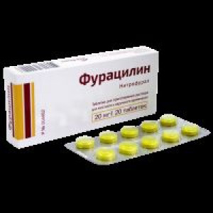 ФУРАЦИЛИН 20МГ. №20 ТАБ. Д/Р-РА Д/МЕСТ. И НАРУЖ.ПРИМ. /ЮЖФАРМ/ ФУРАЦИЛИН 20МГ. №20 ТАБ. Д/Р-РА Д/МЕСТ. И НАРУЖ.ПРИМ. /ЮЖФАРМ/
