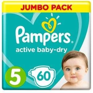 ПАМПЕРС ПОДГУЗН. АКТИВ БЕБИ ДРАЙ 5 ЮНИОР 11-16КГ №60 [PAMPERS]