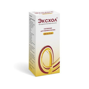 ЭКСХОЛ 250МГ/5МЛ. 250МЛ. №1 СУСП. Д/ПРИЕМА ВНУТРЬ ФЛ. /КАНОНФАРМА/ ЭКСХОЛ 250МГ/5МЛ. 250МЛ. №1 СУСП. Д/ПРИЕМА ВНУТРЬ ФЛ. /КАНОНФАРМА/