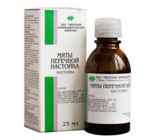 МЯТЫ ПЕРЕЧНОЙ НАСТОЙКА 25МЛ. ФЛ. И/У /ТВЕРСКАЯ ФФ/