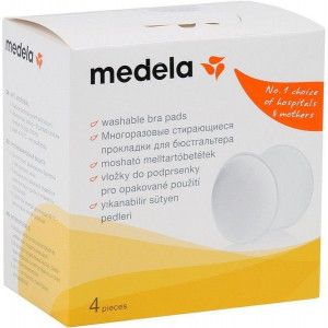 МЕДЕЛА ПРОКЛАДКИ Д/БЮСТГАЛЬТЕРА МНОГОРАЗОВЫЕ №4 /АРТ.008.0078/ [MEDELA]