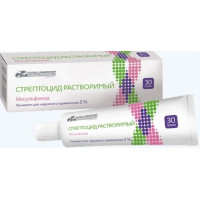 СТРЕПТОЦИД 5% 30Г. ЛИНИМЕНТ ТУБА /УСОЛЬЕ-СИБИРСКИЙ ХФ/