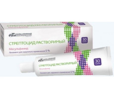 СТРЕПТОЦИД 5% 30Г. ЛИНИМЕНТ ТУБА /УСОЛЬЕ-СИБИРСКИЙ ХФ/