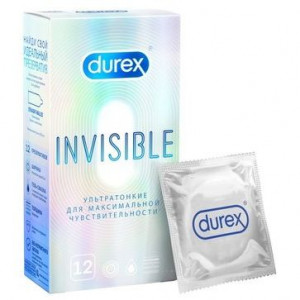 ДЮРЕКС ПРЕЗЕРВАТИВ INVISIBLE XXL №12 [DUREX]