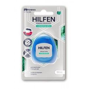 БИСИ ФАРМА ХИЛФЕН ЗУБ.НИТЬ МЯТА 100М. [HILFEN BC PHARMA]