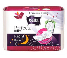 БЕЛЛА ПРОКЛАДКИ ПЕРФЕКТА УЛЬТРА НАЙТ СИЛК ДРАЙ №7 [BELLA]