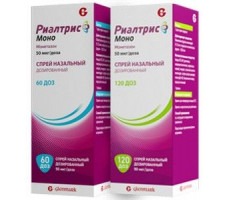 РИАЛТРИС МОНО 50МКГ/ДОЗА 60ДОЗ НАЗАЛ.СПРЕЙ ФЛ.
