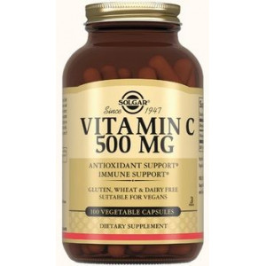 СОЛГАР ВИТАМИН С 500МГ. 741МГ. №100 КАПС. [SOLGAR]