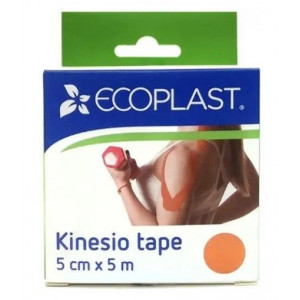 ЭКОПЛАСТ КИНЕЗИО ТЕЙП 5СМХ5М ОРАНЖ. [ECOPLAST]