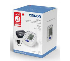 ОМРОН ТОНОМЕТР M2 ПЛЮС АВТОМАТ+АДАПТЕР+МАНЖЕТА 22-32СМ. /АРТ.HEM-7127-ARU/ [OMRON]
