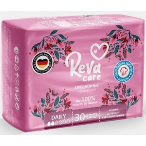 РЕВА КЕА ПРОКЛАДКИ ЕЖЕДН. ДЕЙЛИ Б/ЗАПАХА №30 [REVA CARE]