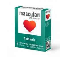 МАСКУЛАН ПРЕЗЕРВАТИВ АНАТОМИК №3 [MASCULAN]