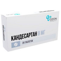 КАНДЕСАРТАН 8МГ. №28 ТАБ. /АТОЛЛ/ОЗОН/