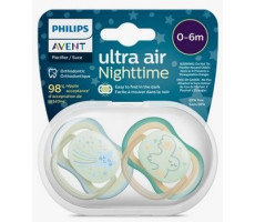 АВЕНТ ПУСТЫШКА УЛЬТРА АИР СИЛИК. НОЧН. 0-6МЕС. №2 /АРТ.376/18/ [AVENT]