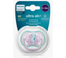 АВЕНТ ПУСТЫШКА УЛЬТРА АИР ОРТОДОНТ. СИЛИК. 6-18МЕС. МОРСКОЙ КОНЕК №1 /АРТ.086/06/ [AVENT]