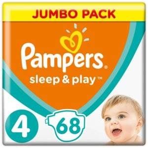 ПАМПЕРС ПОДГУЗН. СЛИП ЭНД ПЛЕЙ 9-14КГ №68 МАКСИ [PAMPERS]